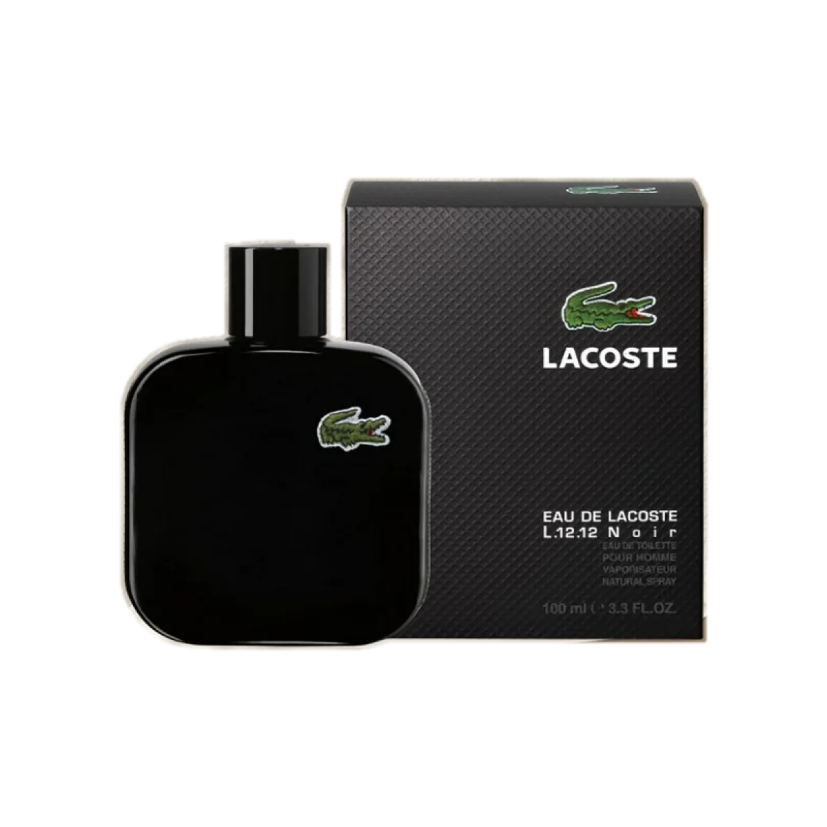 LACOSTE BLACK With Box